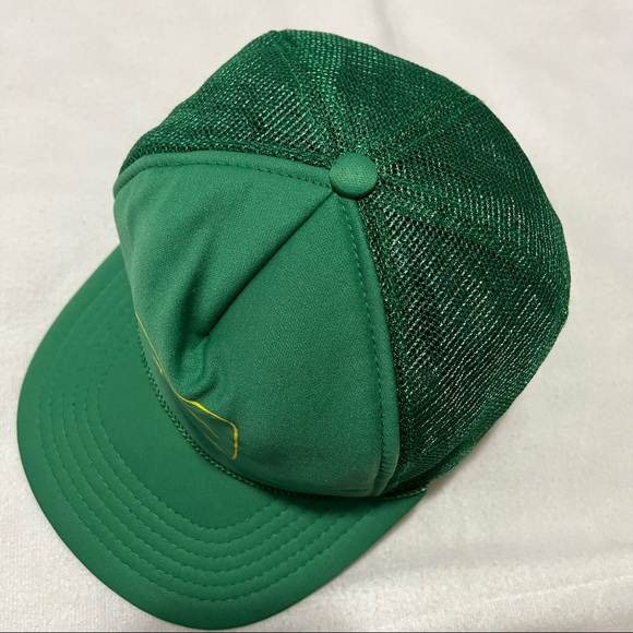 John Deere swingster vintage hat snap back green 90s farmer foam trucker - Picture 5 of 9